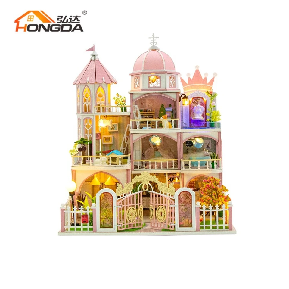 Miniature Castle Dollhouse Kit factory