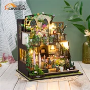 L-Aqwa Dollhouse tal-Injam Darcy Flower House