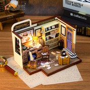 Kit Dollhouse tal-Injam tat-Tema Ditektifs Diy