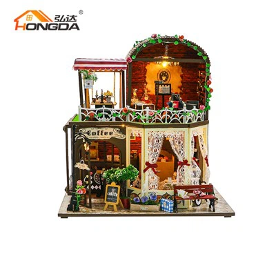 Prodott Ġdid ta 'Raya's Time Wood Dollhouse